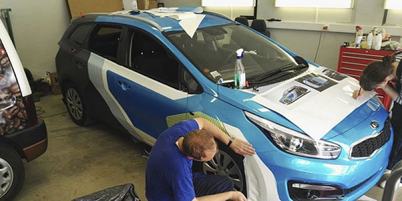 Vehicle wrapping