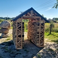 Wooden sheds