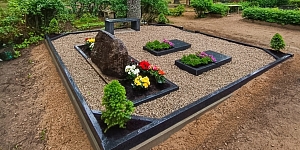 Благоустройство могил и установка ограждений