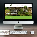 Компания TOP Design разработала веб-сайт для своей компании, занимающейся ландшафтным дизайном и благоустройством территории