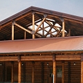 Modern log buildings