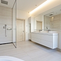 Bathrooms with lighting