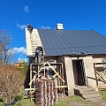 Roof restoration works